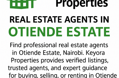 Real Estate Agents in Otiende Estate, Nairobi